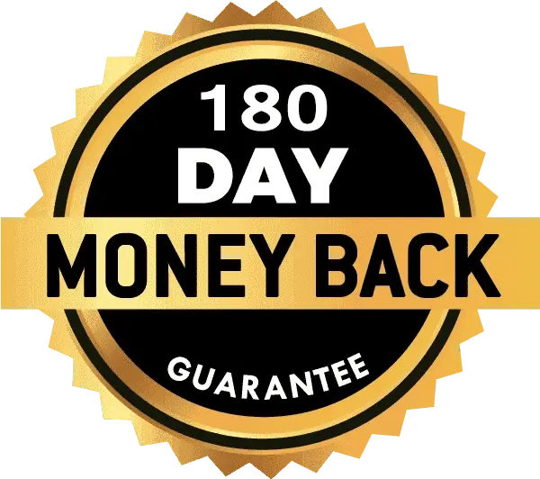 Neuro Serge 100% 180-days money back guarantee
